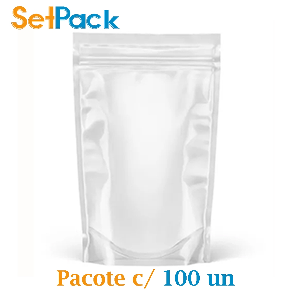 Transparente com Ziper - 19cm x 26cm